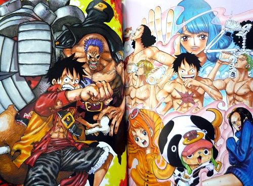 One Piece Color Walk 7 Tyrannosaurus Eiichiro Oda Artbook Japanese Anime Fundetfunval Collectibles