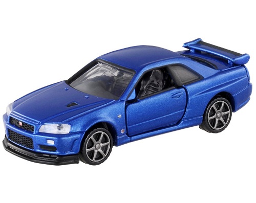 トミカ GTR R34 Takara Tomy / Tomica Premium No.11 Nissan GT-R V-SPEC2 Nur R34 / 1